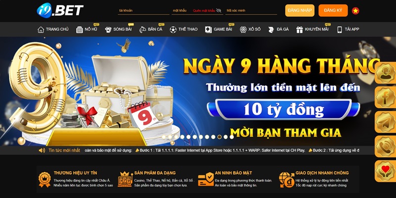 Về Nhà Cái i9bet – Sân Chơi Đáng Trải Nghiệm Hàng Đầu